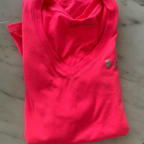 Women's UA Velocity V-Neck Short Sleeve - Picture 4 of 4